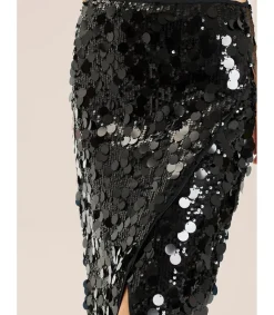 Alma en Pena Faldas|FALDA LENTEJUELAS MIDI