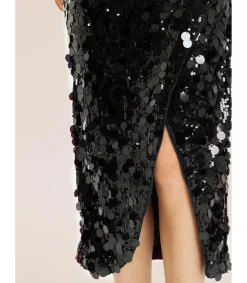 Alma en Pena Faldas|FALDA LENTEJUELAS MIDI