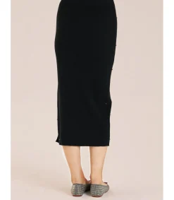 Alma en Pena Faldas|FALDA MIDI PUNTO PEDRERÍA