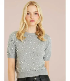 Alma en Pena Jerséis|JERSEY CON PERLAS