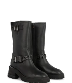 Alma en Pena Botas De Tacón|MEDIA BOTA CON PEDRERÍA