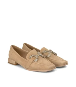 Alma en Pena Zapatos Planos|MOCASÍN ESTRIBO CON PEDRERÍA