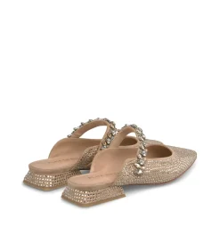 Alma en Pena Zapatos Planos|MULE CON PEDRERÍA