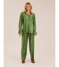 Alma en Pena Pantalones|PANTALÓN FLUIDO TEXTURA