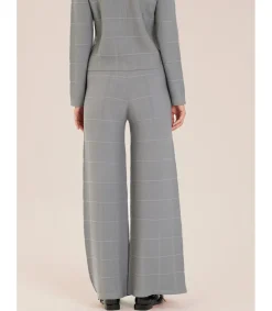 Alma en Pena Pantalones|PANTALÓN RECTO DE CUADROS