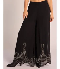 Alma en Pena Pantalones|PANTALÓN RECTO HILO METALIZADO