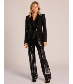 Alma en Pena Pantalones|PANTALÓN RECTO LENTEJUELAS