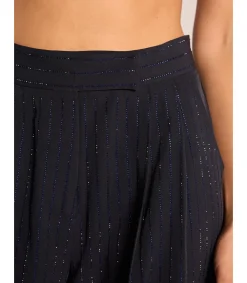 Alma en Pena Pantalones|PANTALÓN RECTO RAYAS PEDRERÍA