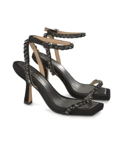 Alma en Pena Sandalias|SANDALIA CON TIRAS PEDRERÍA