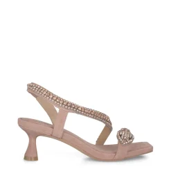 Alma en Pena Sandalias|SANDALIA TACÓN BAJO SERPIENTE