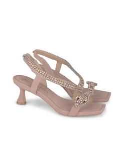 Alma en Pena Sandalias|SANDALIA TACÓN BAJO SERPIENTE