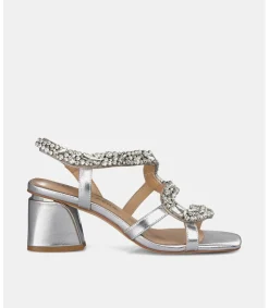 Alma en Pena Sandalias|SANDALIA TACÓN CUADRADO SERPIENTE