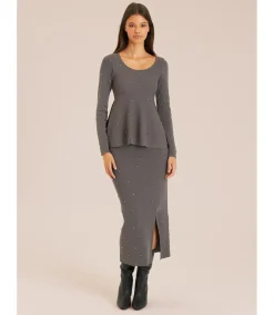 Alma en Pena Camisas|TOP DE PUNTO MANGA LARGA