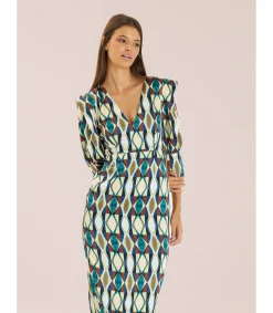 Alma en Pena Vestidos Largos|VESTIDO LARGO ESTAMPADO