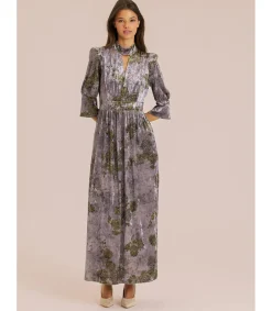 Alma en Pena Vestidos Largos|VESTIDO LARGO TERCIOPELO