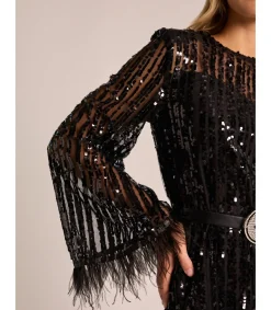 Alma en Pena Vestidos Cortos|VESTIDO MINI LENTEJUELAS