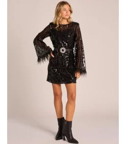 Alma en Pena Vestidos Cortos|VESTIDO MINI LENTEJUELAS