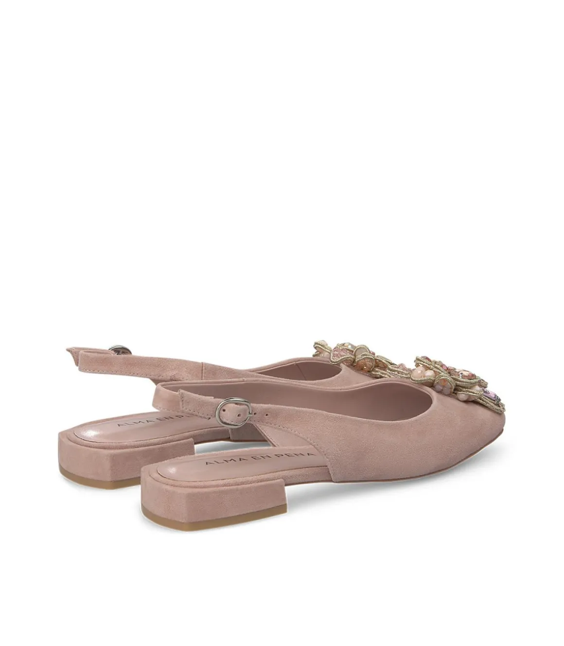 Alma en Pena Zapatos Planos|ZAPATO PLANO FLOR