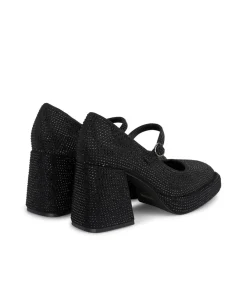 Alma en Pena Zapatos De Tacón|ZAPATO TACÓN BLOQUE PEDRERÍA