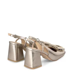 Alma en Pena Zapatos De Tacón|ZAPATO TACÓN CUADRADO BROCHE