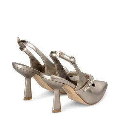 Alma en Pena Zapatos De Tacón|ZAPATO TACÓN TIRA PEDRERÍA