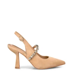 Alma en Pena Zapatos De Tacón|ZAPATO TACÓN TIRA PEDRERÍA