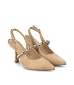 Alma en Pena Zapatos De Tacón|ZAPATO TACÓN TIRA PEDRERÍA